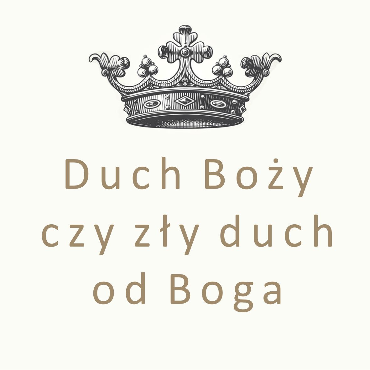 Duch Boży czy zły duch od Boga