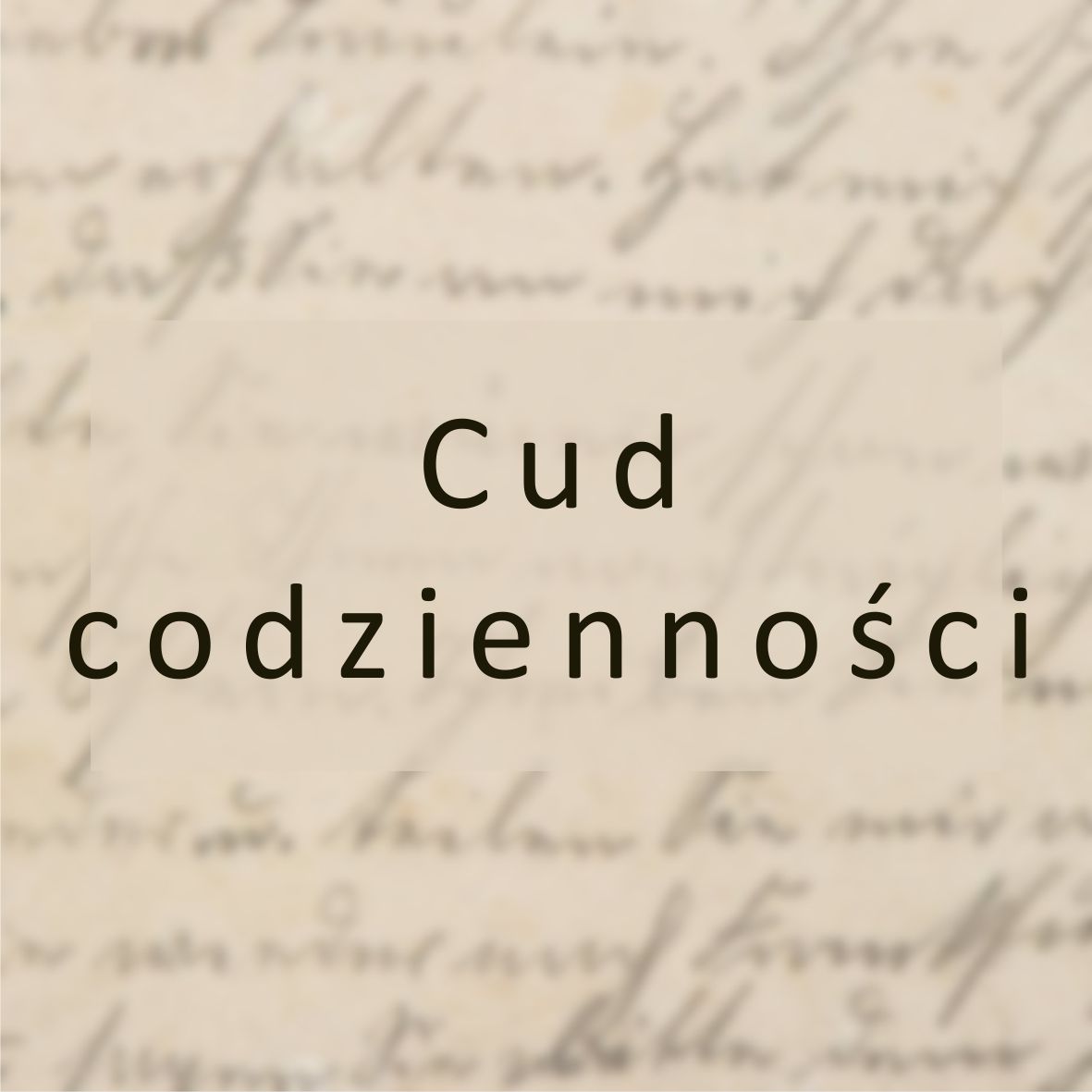 Cud codzienności