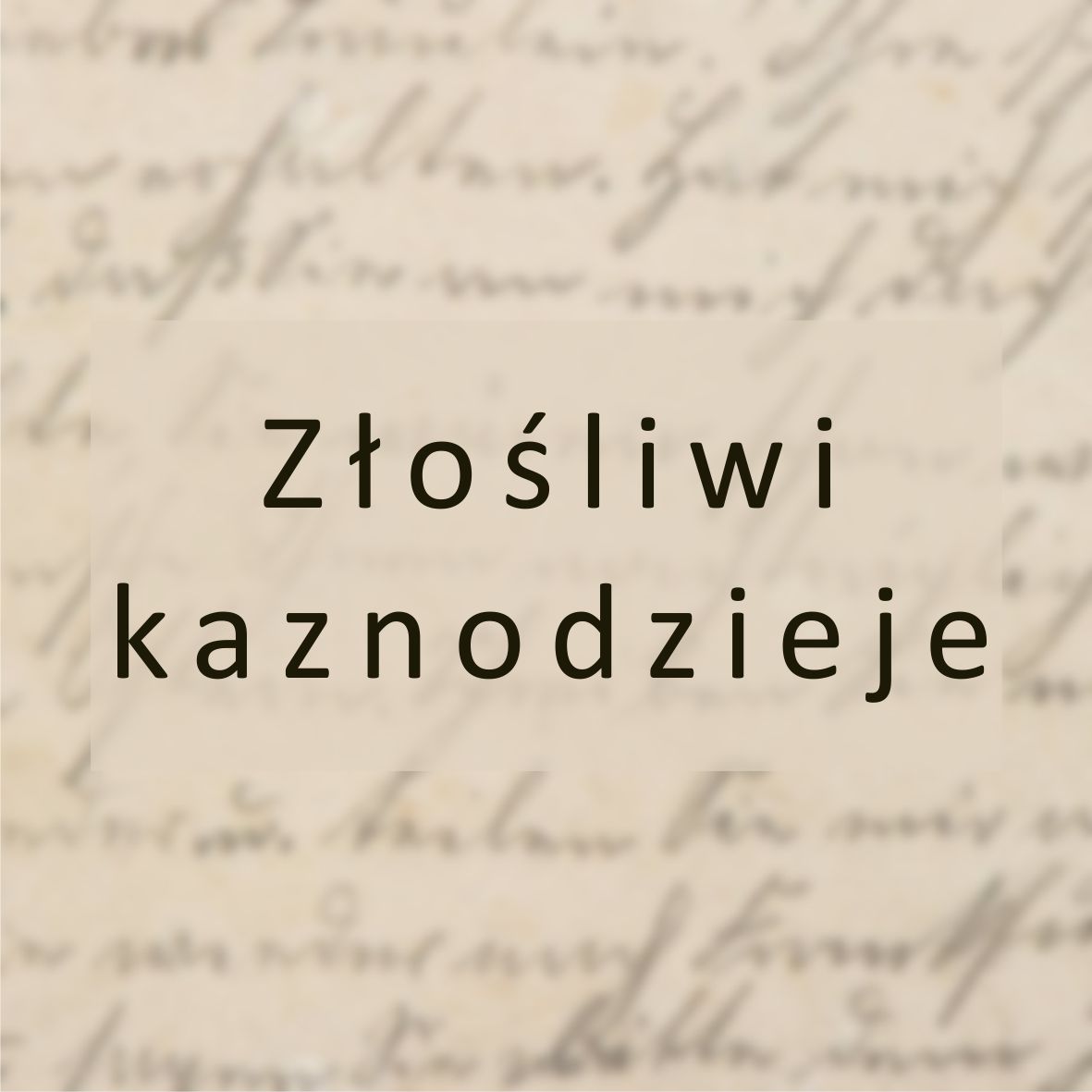 Złośliwi kaznodzieje